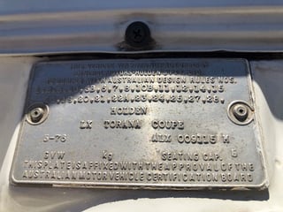 1976 LX SS Torana Hatchback