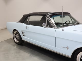 1966 Ford Mustang Convertible 289 2V - Arcadian Blue