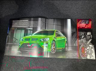 2017 HSV GTSR Build No 1106 - Spit Fire Green - Delivery kms …