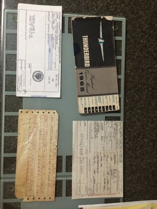 1965 Ford Thunderbird Landau 390V8