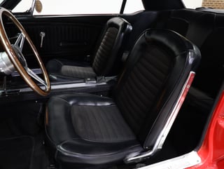 1966 Ford Mustang Coupe 289ci LHD- Candy Apple Red