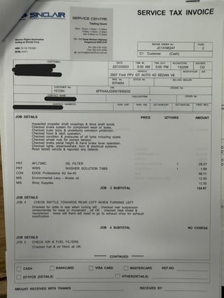 2007 FPV BF MKII GT Build No 450 - Silhouette