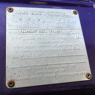 XY GT Falcon Replica