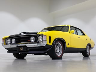1973 Ford Falcon XA GT 4 Sp Manual - Yellow Glo