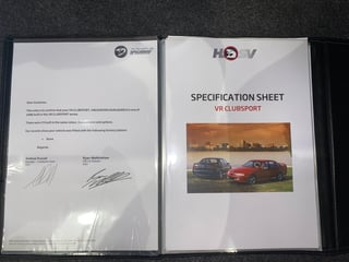 1993 HSV VR Clubsport Build No.134