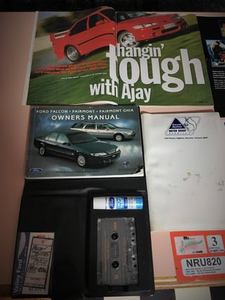 1996 EF Falcon Alan Jones GT Signature Series Build No.1