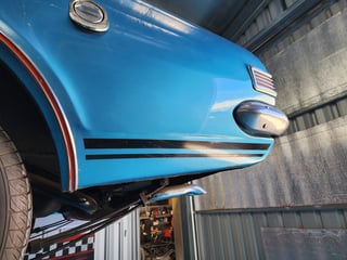 1969 HK GTS Monaro - Bright Blue Metallic 