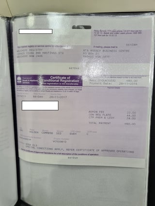 1985 HDT VK SS Group A Brock Commodore - Build No. 425