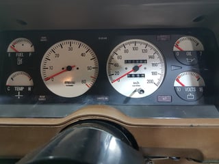 1980 XD Falcon Police Car