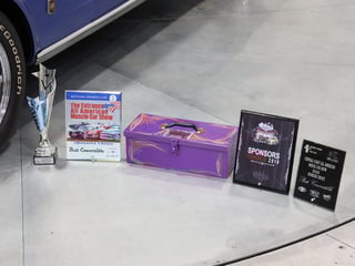 1965 Ford Mustang Convertible 302ci - Estoril Blue Metallic 