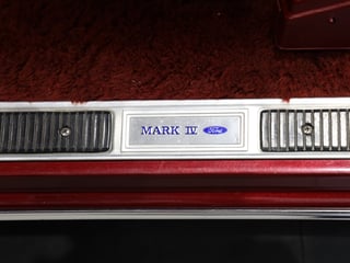 1976 Lincoln Continental Mark IV - Dark Red Moondust Metallic