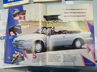 1986 VL HSV Walkinshaw Commodore Replica Convertible