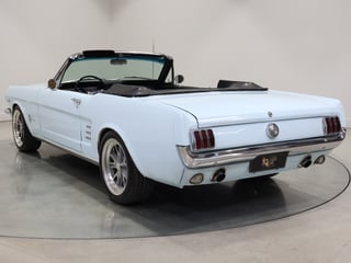 1966 Ford Mustang Convertible 289 2V - Arcadian Blue