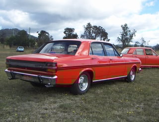 1971 XY GT Falcon Vermillion Fire