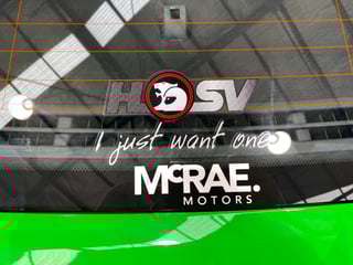 2017 HSV GTSR - Spitfire Green 0064 km …