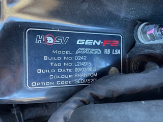2016 HSV VF Maloo R8 LSA - W557 Upgrade