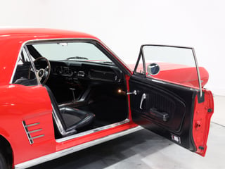 1966 Ford Mustang Coupe 289ci LHD- Candy Apple Red