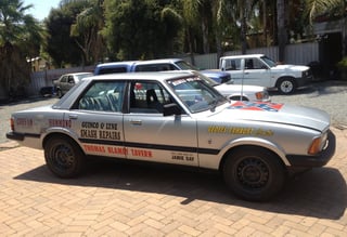 TF Cortina Rally car