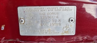 1974 HQ GTS Monaro 350 V8