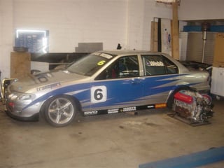 Mick Webb built EL SVO race car