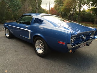 1968 Mustang Fastback C Code
