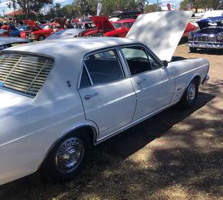 1971 XY Ford Fairmont - Ultra White
