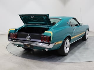 1969 Ford Mustang Mach 1 351ci Windsor - Silver Jade Metallic