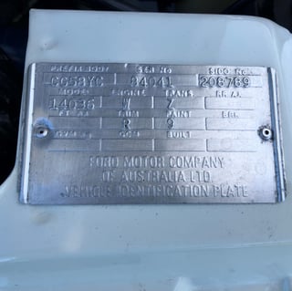 1981 Ford TF Cortina GL 4.1L