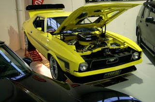 1972 Mustang 2 door hardtop Show car