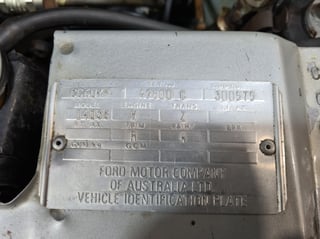 1981 Ford TF Cortina Ghia 4.1L