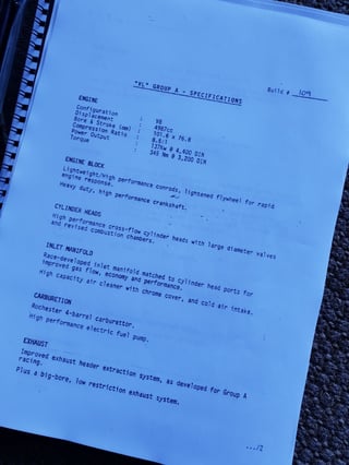 1986 VL SS HDT Group A Commodore #109