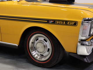 1970 Ford Falcon XY GT Replica - Yellow Ochre Sunroof 