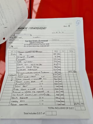 1971 XY GS Falcon - Vermilion Fire