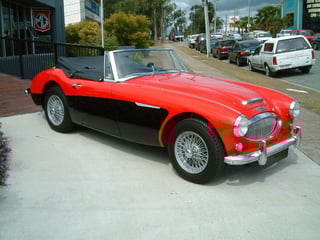 1965 Austin Healey BJ8 - previously owned by Lindsay Fox.