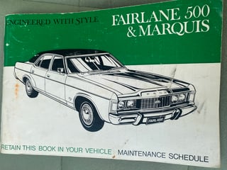 1978 Ford ZH Fairlane Marquis 5.8L V8 T-Bar Auto - Satin Spruce Metallic
