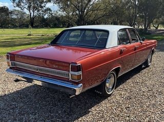 1971 ZD Fairlane 302 V8 - Bronze Wine
