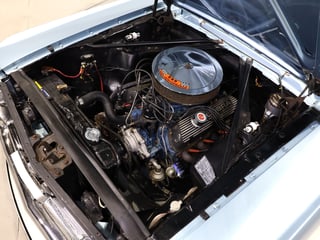 1966 Ford Mustang Convertible GT - 289 4V - Silver Blue