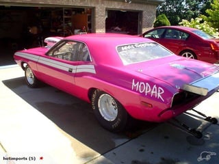 Dodge Challenger Drag car