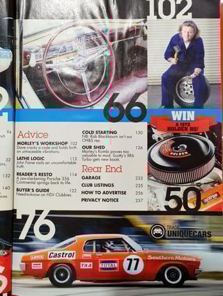 Genuine Bob Jane Racing 1972 HQ GTS 350 Monaro - Improved Production Race Car (Withdrawn)
