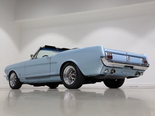 1966 Ford Mustang Convertible GT - 289 4V - Silver Blue
