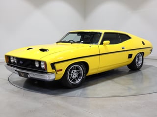 1977 Ford XC Falcon GS Hardtop - 393ci V8 Yellow Glo