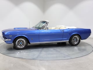 1965 Ford Mustang Convertible 302ci - Estoril Blue Metallic 