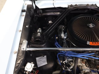 1966 Ford Mustang Convertible 289 2V - Arcadian Blue