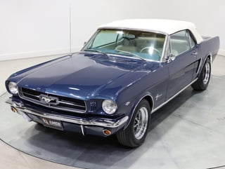 1965 Ford Mustang Convertible 289ci 4sp Man - Caspian Blue