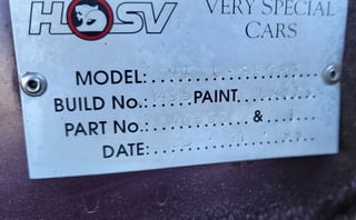 1998 HSV VT Clubsport Build No 1495 - Rubens Red Mica