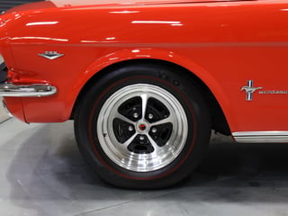 1966 Ford Mustang Coupe 289ci RHD - Signal Flare Red