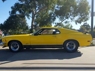 1970 Mustang Mach 1 - 351 V8 4 speed Manual