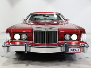 1976 Lincoln Continental Mark IV - Dark Red Moondust Metallic
