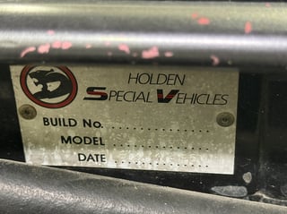 1993 HSV VR Senator 185i Build No 96 - Anthracite Grey Metallic