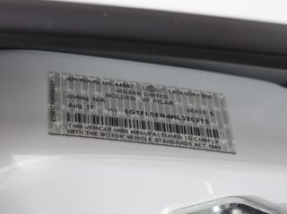 2017 HSV GTSR W1 Build No 70 - Heron White 812km